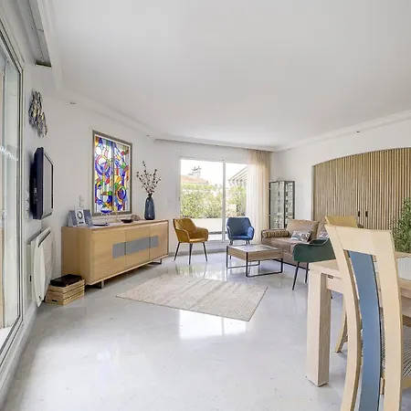 公寓 Le Cap St-charles - Spacieux Dernier Etage - Terrasses - Climatisation - Parking 胡安莱潘