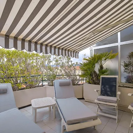 Le Cap St-charles - Spacieux Dernier Etage - Terrasses - Climatisation - Parking * 胡安莱潘